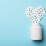 Heart made of asprin